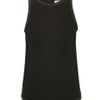 Christopher Kane Leather Trimmed Crepe Shell Top in Black - Lyst