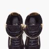 Giuseppe Zanotti Black August Gold Trim Sneakers in Black - Lyst