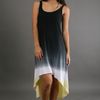 Hard Tail Sleeveless Hi Low Dress in Ow1y in Black (bamboo) - Lyst