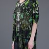 Helmut Lang Lizard Print Tee in Green - Lyst