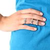 Marc By Marc Jacobs Triple Threat Ring in Silver (argento) - Lyst