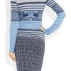 Mary Katrantzou Wool Blend Dress in Blue (sky) - Lyst