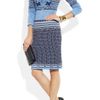Mary Katrantzou Wool Blend Dress in Blue (sky) - Lyst