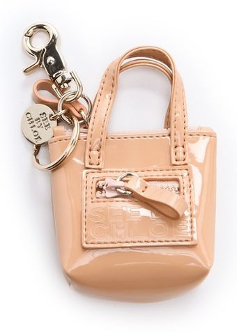 See By Chloé Zip File Keychain - Lyst
