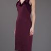 Alexander Mcqueen Halter Neck Dress in Purple (aubergine) - Lyst