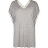 Allsaints Dita Top in Gray (grey marl) - Lyst