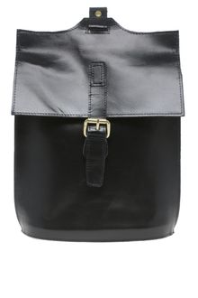 Asos Leather Single Strap Backpack - Lyst