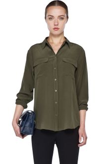 Equipment Signature Blouse  - Lyst