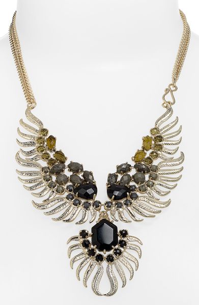 Kendra Scott Fenton Statement Necklace in Gold (eagle) - Lyst