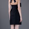 Stella Mccartney Halterneck Dress in Black - Lyst