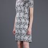 Stella Mccartney Lace Patterned Dress in Black (nude) - Lyst