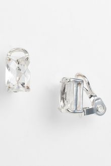 Ak Anne Klein  Rincon Button Stud Clip Earrings - Lyst