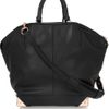 Alexander Wang Emile Textured Leather Tote in Black - Lyst