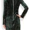 Balmain Devoré Velvet Mini Dress in Animal (green) - Lyst