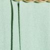 By Malene Birger Chain Trimmed Pleated Crepe Gown in Green (mint) - Lyst