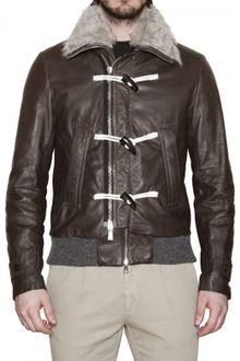Gazzarrini Nappa Leather Blouson Jacket - Lyst