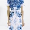 Preen Catherine Dress in Blue (denim) - Lyst