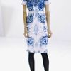 Preen Catherine Dress in Blue (denim) - Lyst
