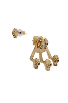 Topshop Mini Skull Studs - Lyst
