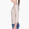 Alice + Olivia Taupe Eleonara Sequin Blouse in Beige (taupe) - Lyst