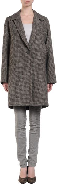 Balenciaga Coat in Gray (grey) - Lyst