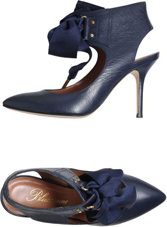 Blumarine Highheeled Sandals - Lyst