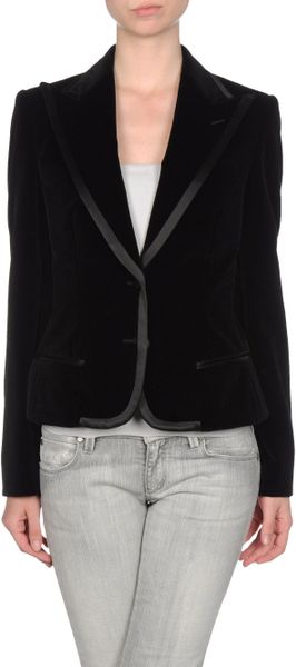 Dolce & Gabbana Blazer in Black - Lyst