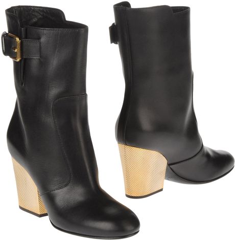 Giuseppe Zanotti Ankle Boots in Brown (black) - Lyst