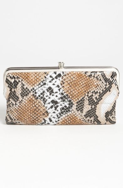 Hobo Lauren Double Frame Clutch in Animal (glamour exotic) | Lyst