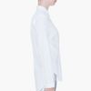 Hussein Chalayan White Pleated Front Blouse in White - Lyst