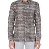 John Galliano Long Sleeve Shirt in Gray for Men (steel) - Lyst