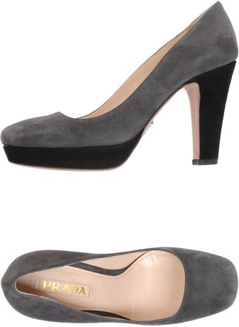 Prada Platform Pumps - Lyst