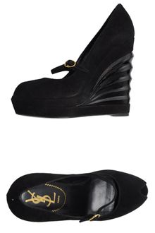 Yves Saint Laurent Rive Gauche Wedge - Lyst
