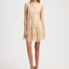 Bcbgmaxazria Willa Lace Dress in Beige (black) - Lyst