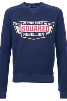 DSquared2 Printed Sweater - Lyst