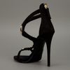 Giuseppe Zanotti Strappy Sandal in Black - Lyst