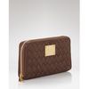 Michael Kors Michael Wallet Za Continental in Brown (luggage) - Lyst
