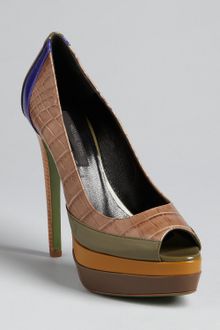 Ruthie Davis® Peep Toe Platform Pumps Popsicle - Lyst