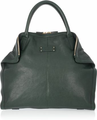 Alexander McQueen De Manta Leather Tote - Lyst