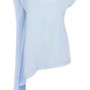 Karen Millen Beautiful Soft Draped To in Blue (pastel blue) - Lyst