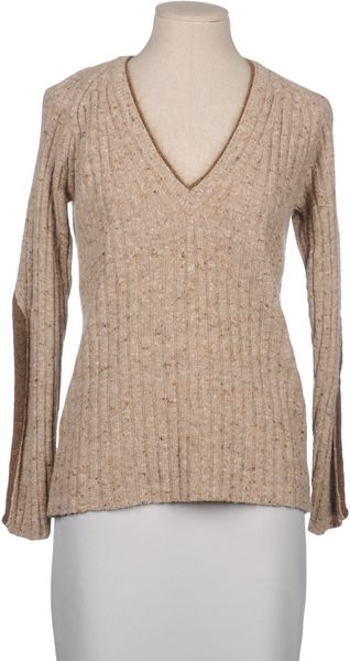 Stefanel Long Sleeve Sweater - Lyst