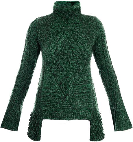 chunky aran sweater