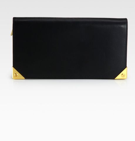Alexander Wang Prisma Ziparound Wallet in Black - Lyst