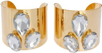 Asos Pack To Double Stone Cuffs - Lyst