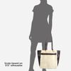Christian Louboutin Sybil Large Shearling Leather Tote in Black (multi) - Lyst