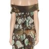 Giambattista Valli Roseprint Silkmousseline Dress in Brown - Lyst