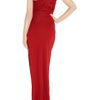 Giambattista Valli Asymmetric Jersey Gown in Red - Lyst