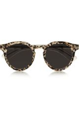 Illesteva Leonard 2 Roundframe Acetate Sunglasses