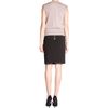 Lanvin Side Ruffle Sleeveless Sweater in Gray (lavender) - Lyst
