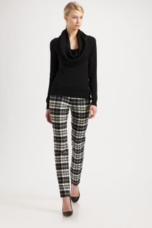 Michael Kors Merino Wool Cowlneck Top - Lyst